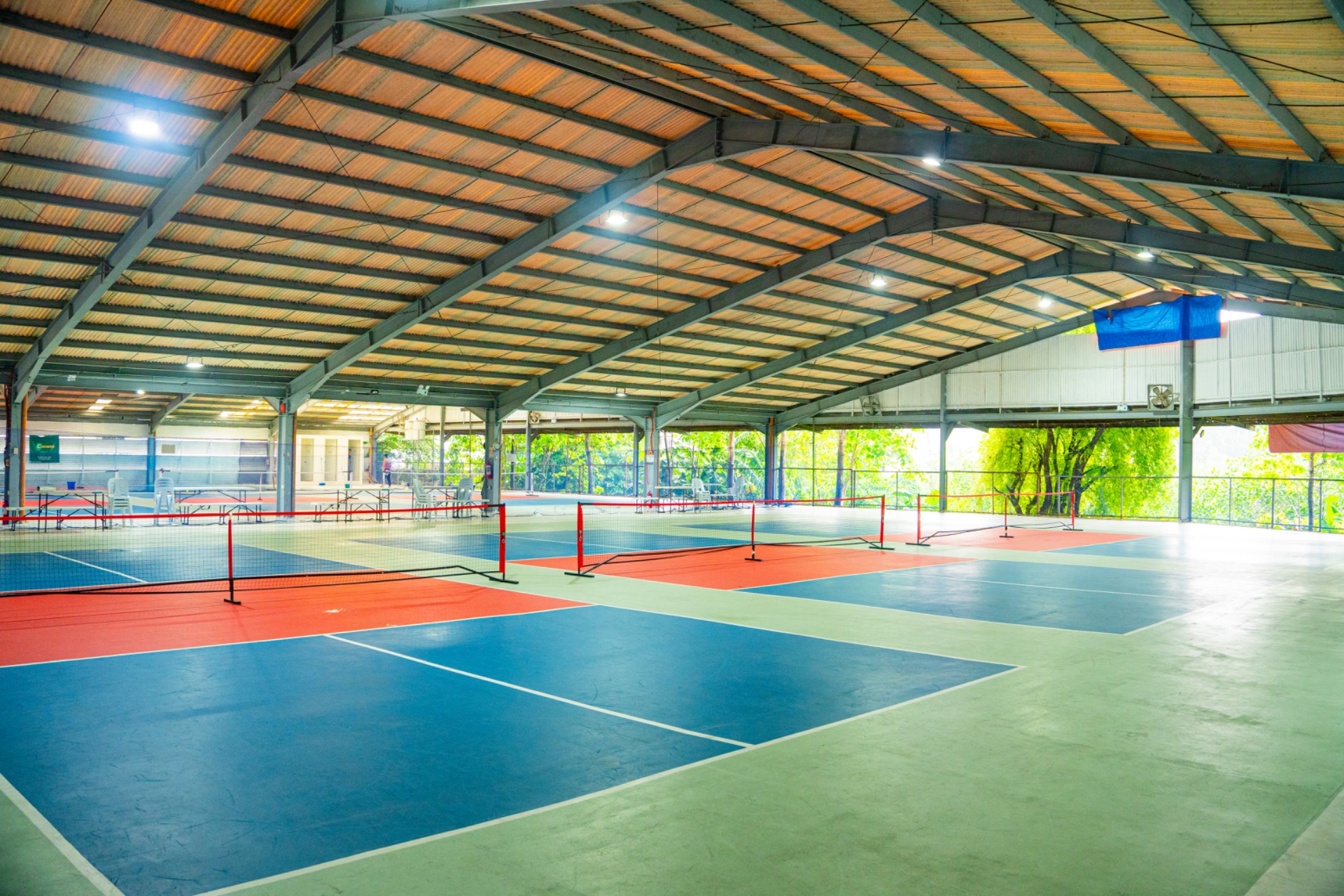 CSports Pickleball — covered multi-court facility
