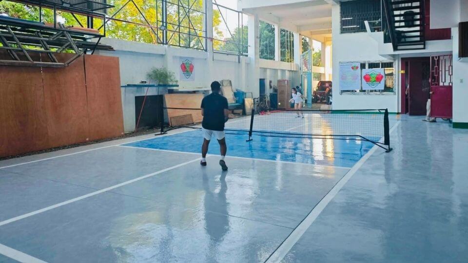 EVP Squared pickleball courts