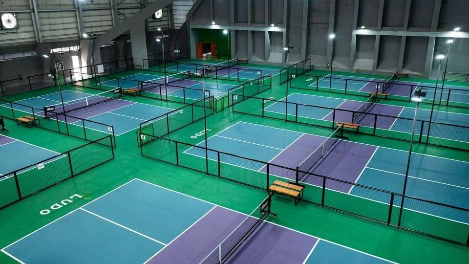 Net and Paddle Pickleball Club pickleball courts