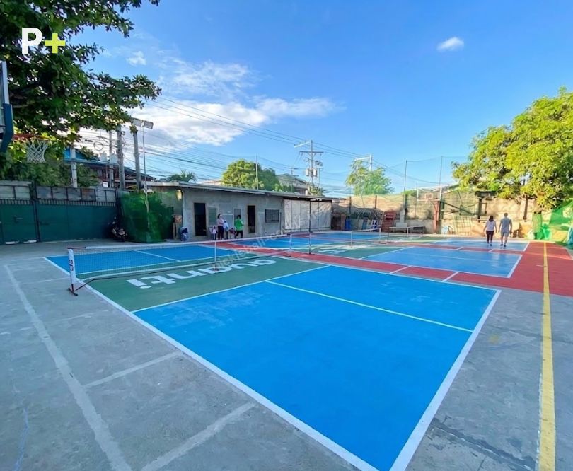 OpenGrounds Pickleball Court — outdoor court and net